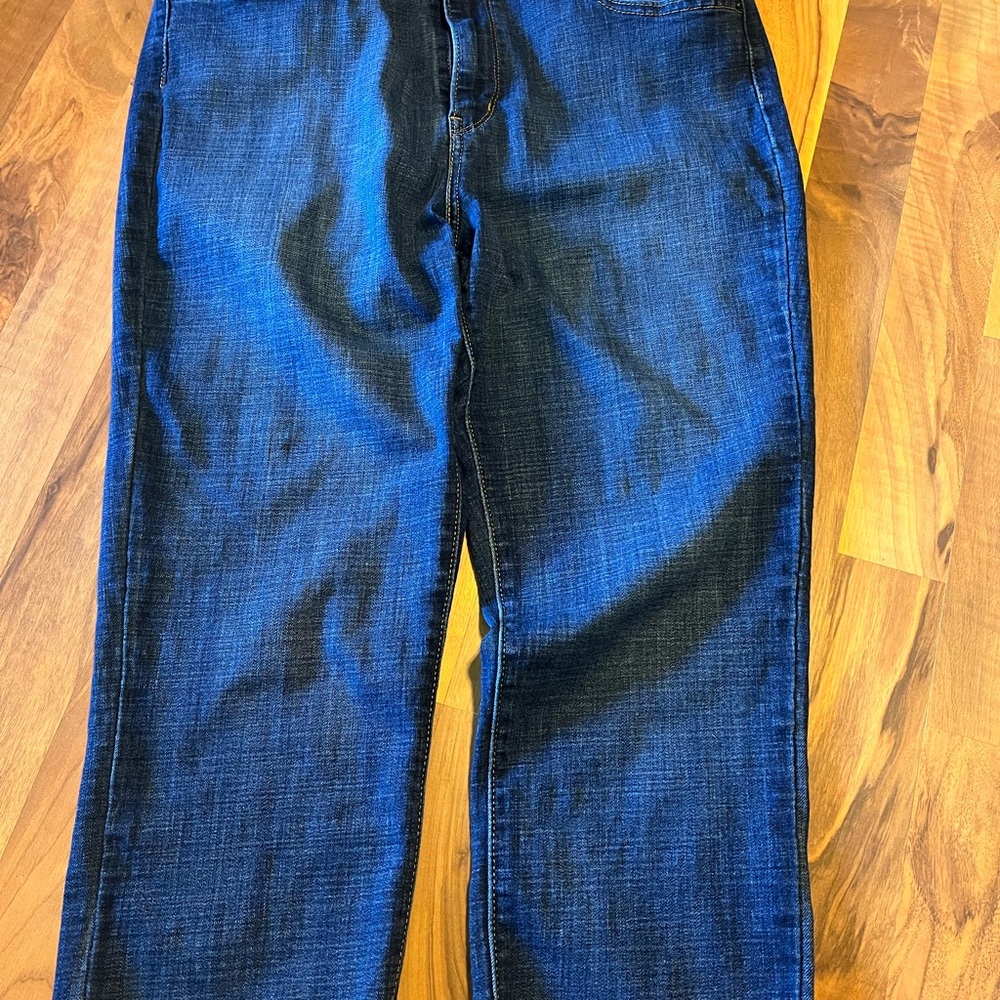 Levi's Straight Leg Dark Blue Women's Jeans